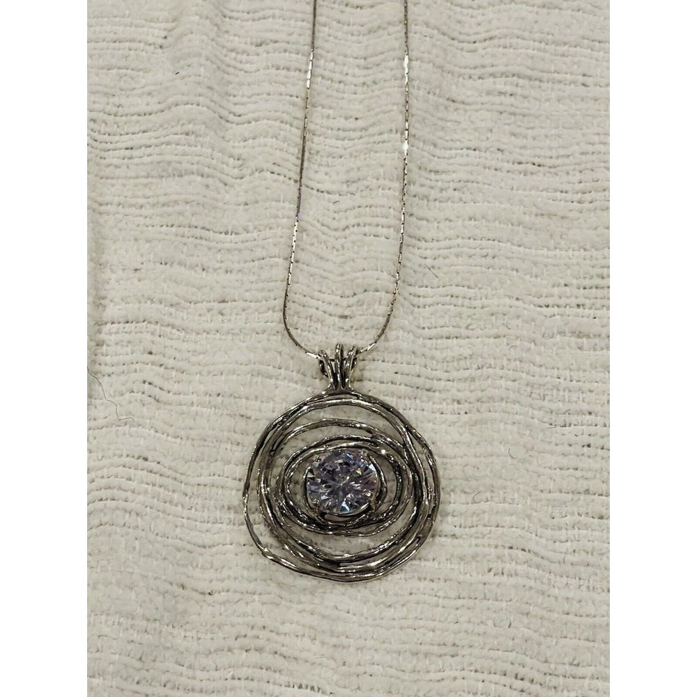 NWOT Sterling Silver 925 Pendant Necklace